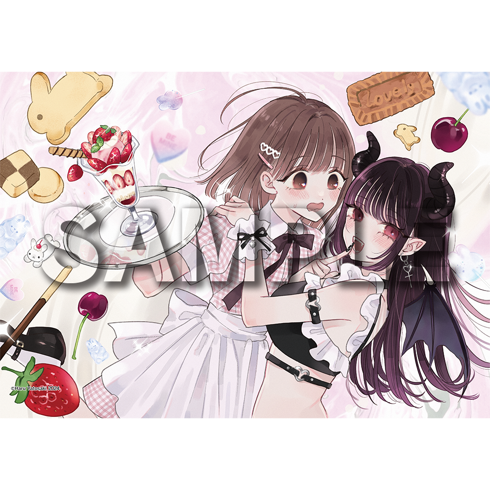 あくまであまい私の彼女 直筆イラスト入りサイン本 あくまであまい私の彼女 直筆イラスト入りサイン本 漫画