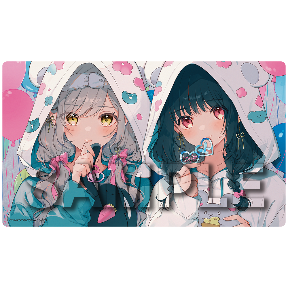 雪子/ふたりべや/描き下ろしデスクマット【