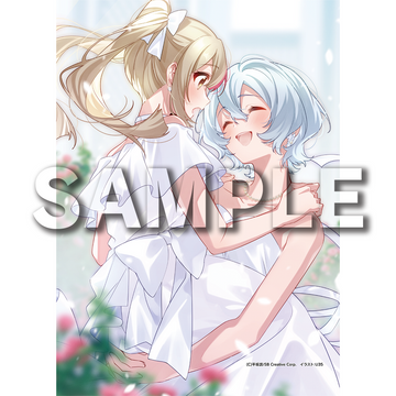 平坂読・U35/〆切前には百合が捗る/描き下ろしタペストリー